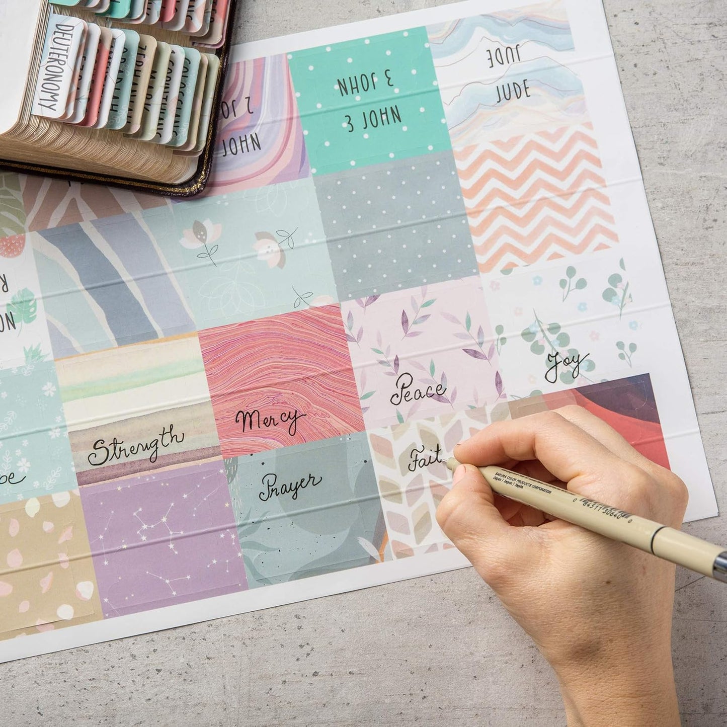 Beautiful Bible Tabs